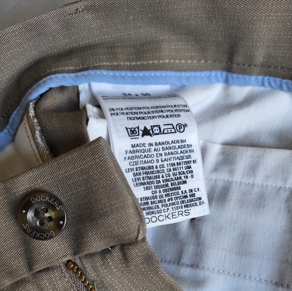 Dockers Signature Khakis - Beige - 34x30 - Picture 4 of 6